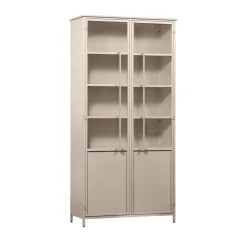 Clearance Woood EXHIBIT XL Vitrine 2 portes en métal H200cm