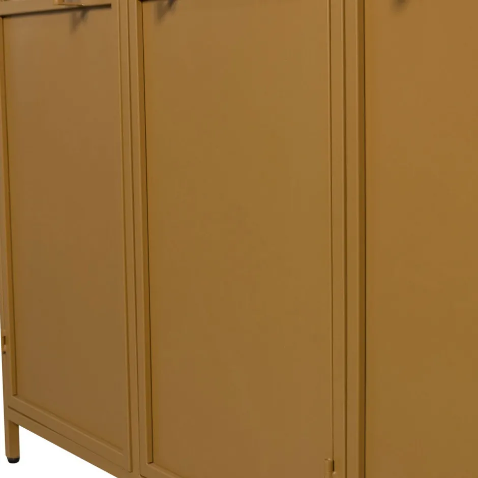 Clearance Woood EXHIBIT XL Vitrine 3 portes en métal H200cm