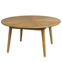 Discount No name FABIO Table basse d'appoint ronde en bois ø80cm