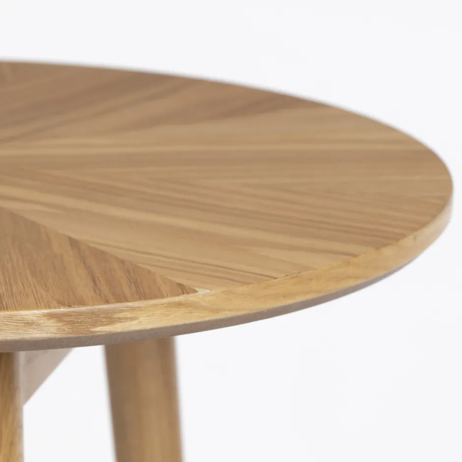 Outlet No name FABIO Table d'appoint ronde en bois ø50cm