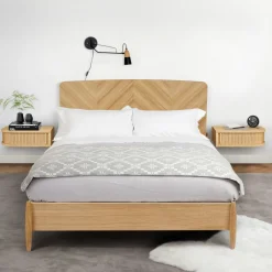 Online Woodman FARSTA TAMBOUR Table de chevet murale en bois