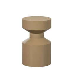 Outlet Woood FERRY Table d'appoint ronde en métal ø30cm