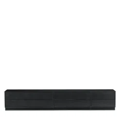 Clearance Woood FINCA Meuble TV en bois massif de pin L100cm