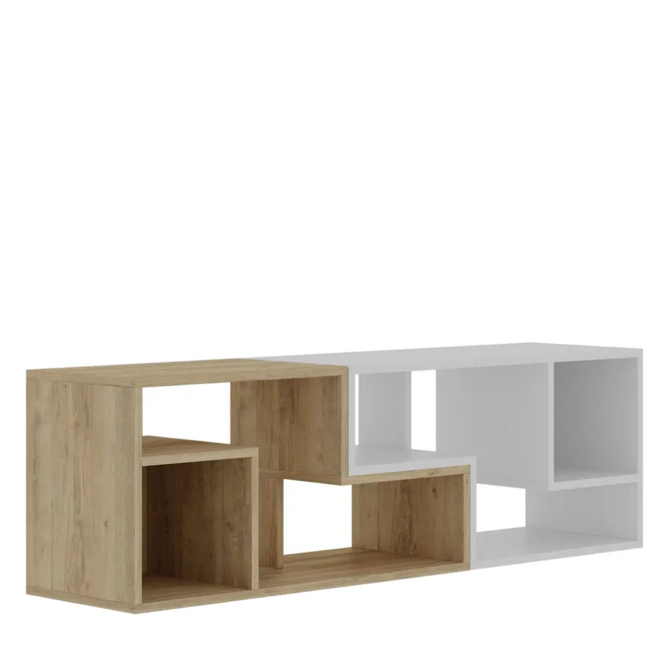Online Drawer FLEX Meuble TV modulable en bois L145cm
