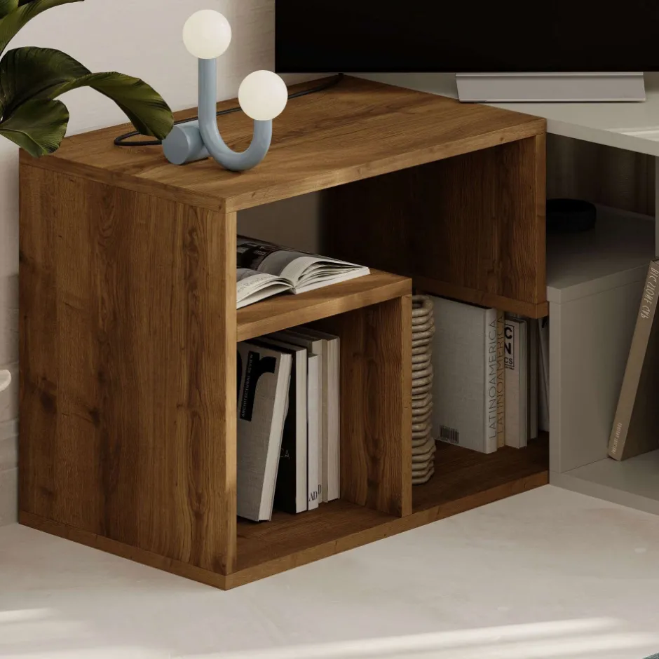 Online Drawer FLEX Meuble TV modulable en bois L145cm