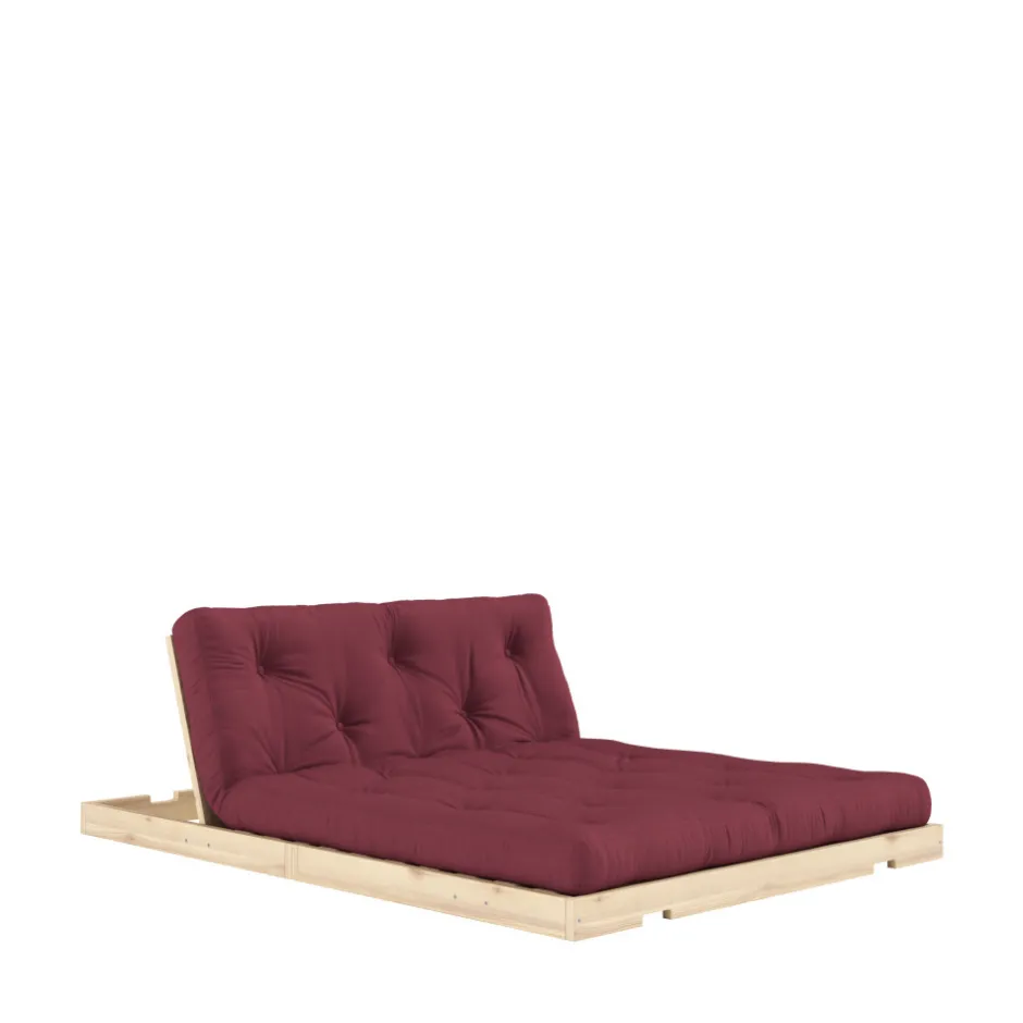 Discount Karup Design FLIP Canapé convertible 2,5 places en tissu et bois