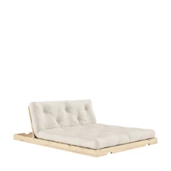 Clearance Karup Design FLIP Canapé convertible 2,5 places en lin et bois