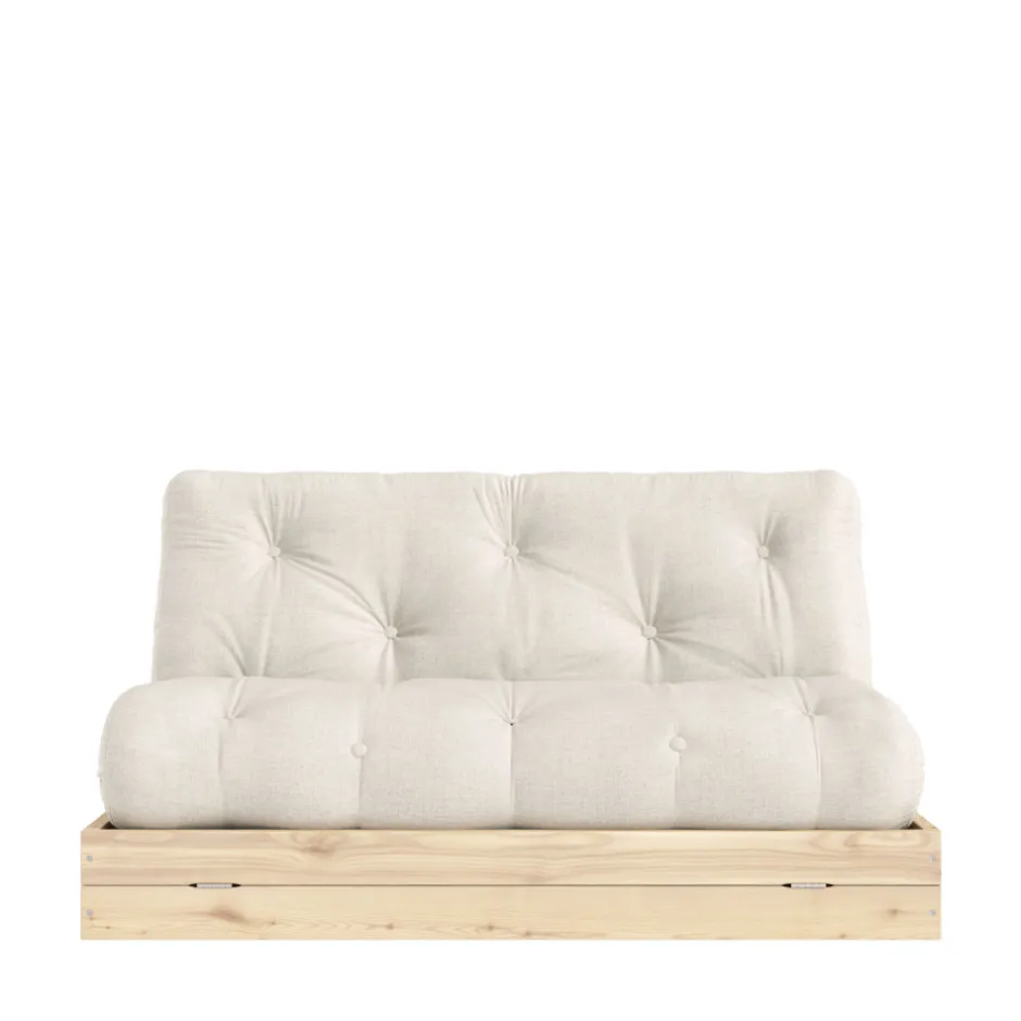 Clearance Karup Design FLIP Canapé convertible 2,5 places en lin et bois
