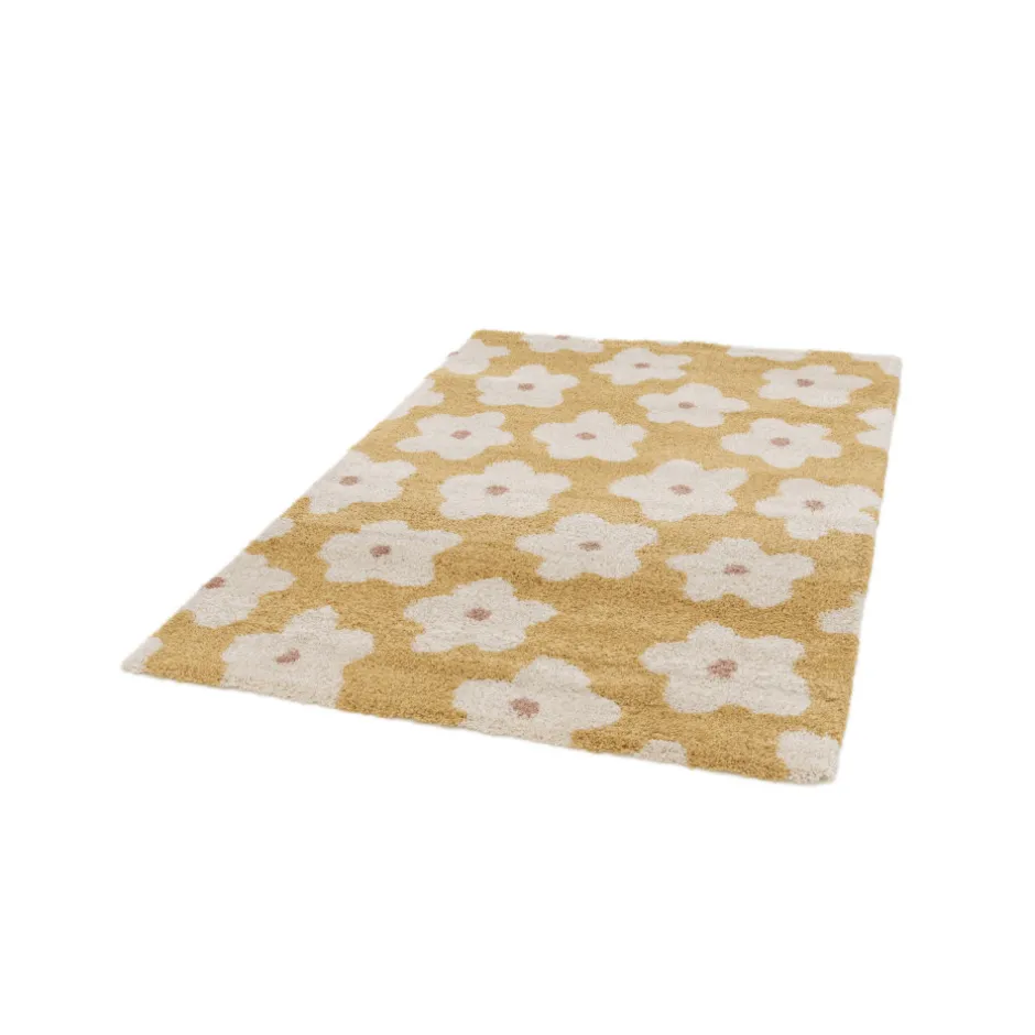 Online Drawer FLORA II Tapis contemporain à motif floral
