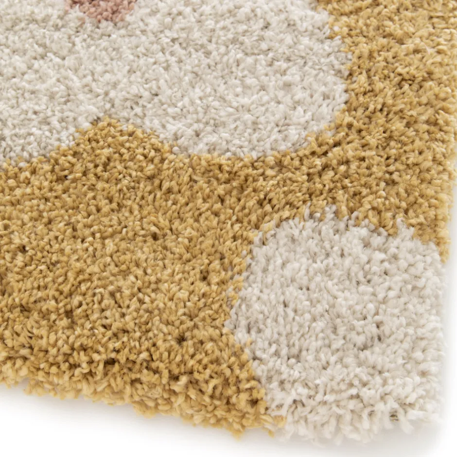 Online Drawer FLORA II Tapis contemporain à motif floral
