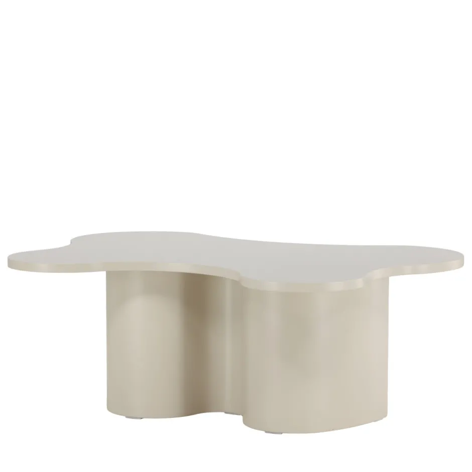 New Venture Home FLOW Table basse organique en bois 120x80cm
