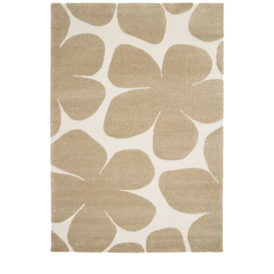 Sale Drawer FLOW Tapis contemporain à motif floral en relief