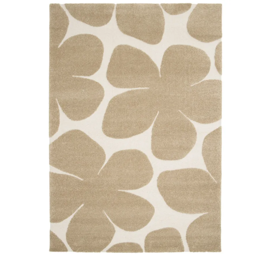 Sale Drawer FLOW Tapis contemporain à motif floral en relief