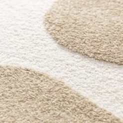 Sale Drawer FLOW Tapis contemporain à motif floral en relief