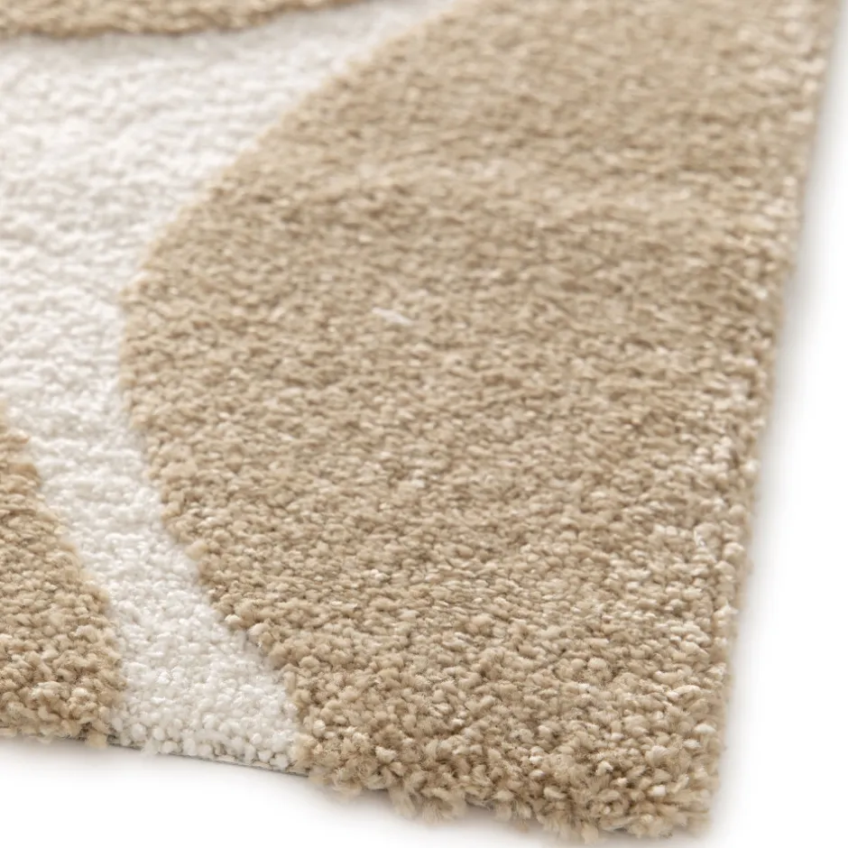 Sale Drawer FLOW Tapis contemporain à motif floral en relief
