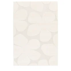 Online Drawer FLOW Tapis contemporain à motif floral en relief