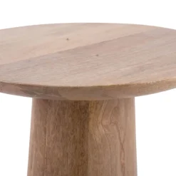 Best Leitmotiv FORCE Table d’appoint en bois de manguier ø35,5cm