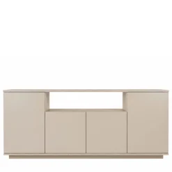 Outlet Drawer FRITZ Buffet 4 portes effet travertin L180cm