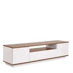 Clearance Drawer FRITZ Meuble TV 3 portes en bois L180cm