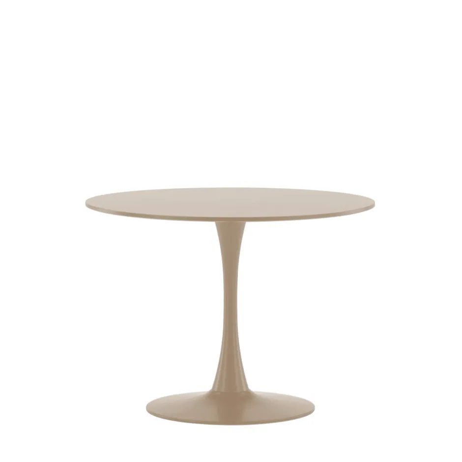 Discount Venture Home GLADE Table à manger ronde 4 personnes en bois et métal ø100cm