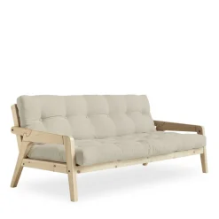 New Karup Design GRAB Canapé convertible en bois naturel et tissu