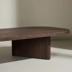 Hot Venture Home GRONVIK Table basse organique en bois 180x55cm