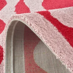 Clearance No name GROOVE Tapis vintage à motif festonné