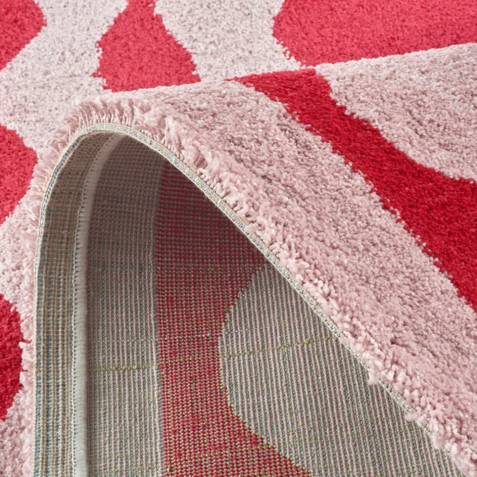 Clearance No name GROOVE Tapis vintage à motif festonné