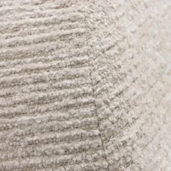 Clearance Drawer GROOVY Fauteuil pivotant en tissu chenille côtelé
