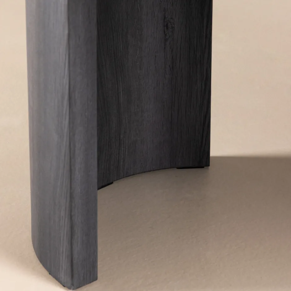 New Vind GRUNDSUND Table à manger 10 personnes ovale en bois
