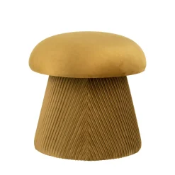 Online House Nordic HAMPTON Pouf champignon en velours ø39cm