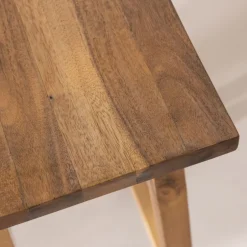 Discount Drawer HANOTILO Tabouret de bar en acacia H66cm