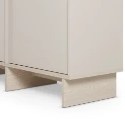Outlet Drawer HARRIET Buffet 2 portes 1 tiroir en bois et métal L120cm