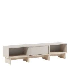 New Drawer HARRIET Meuble TV 1 porte en bois et métal L170cm