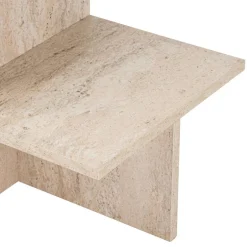 New Drawer HEMY Table basse effet travertin