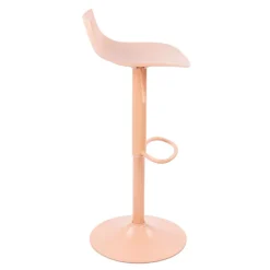 Clearance Drawer HERIBO Lot de 2 chaises de bar réglables en plastique et métal H58-79cm