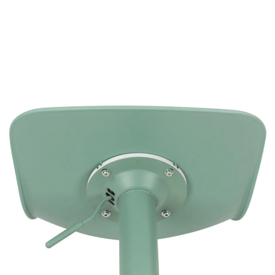 Clearance Drawer HERIBO Lot de 2 chaises de bar réglables en plastique et métal H58-79cm