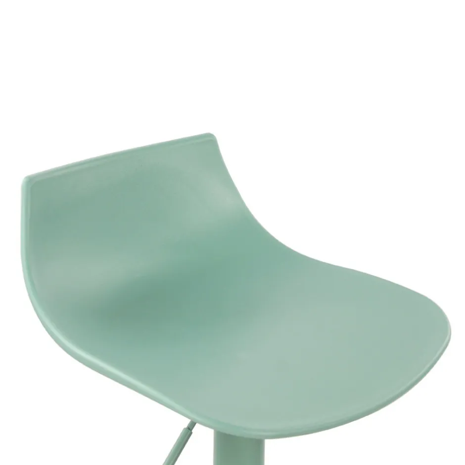 Clearance Drawer HERIBO Lot de 2 chaises de bar réglables en plastique et métal H58-79cm