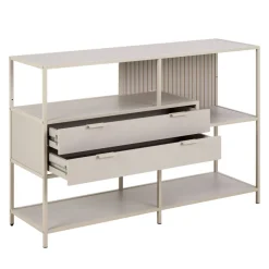 New Drawer HEXA Étagère 2 tiroirs en métal L114cm