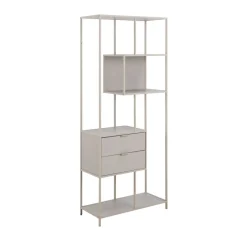 New Drawer HEXA Étagère 2 tiroirs en métal H185cm