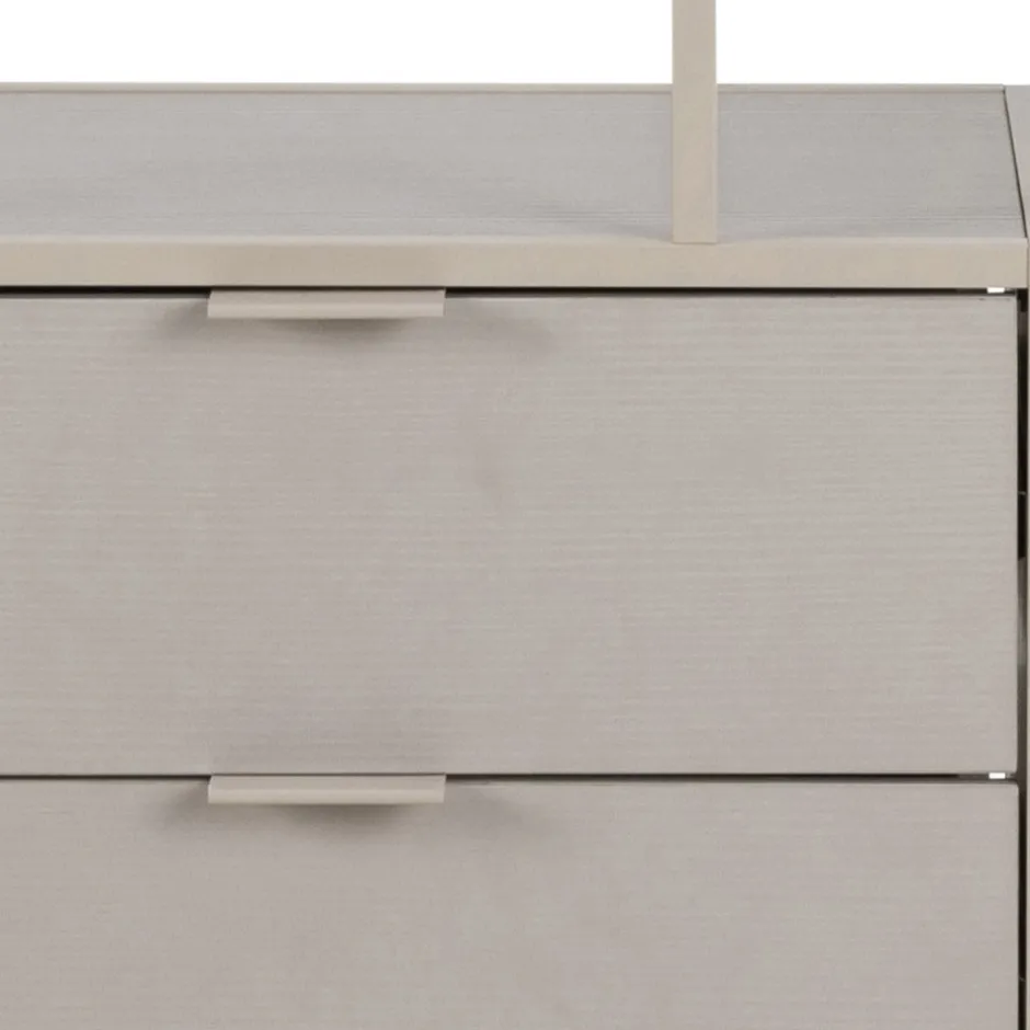 New Drawer HEXA Étagère 2 tiroirs en métal H185cm