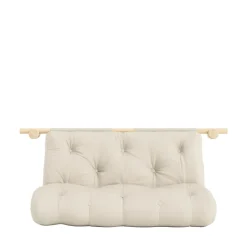 Sale Karup Design HOOKED Canapé convertible 2,5 places en tissu et bois avec accroches murales