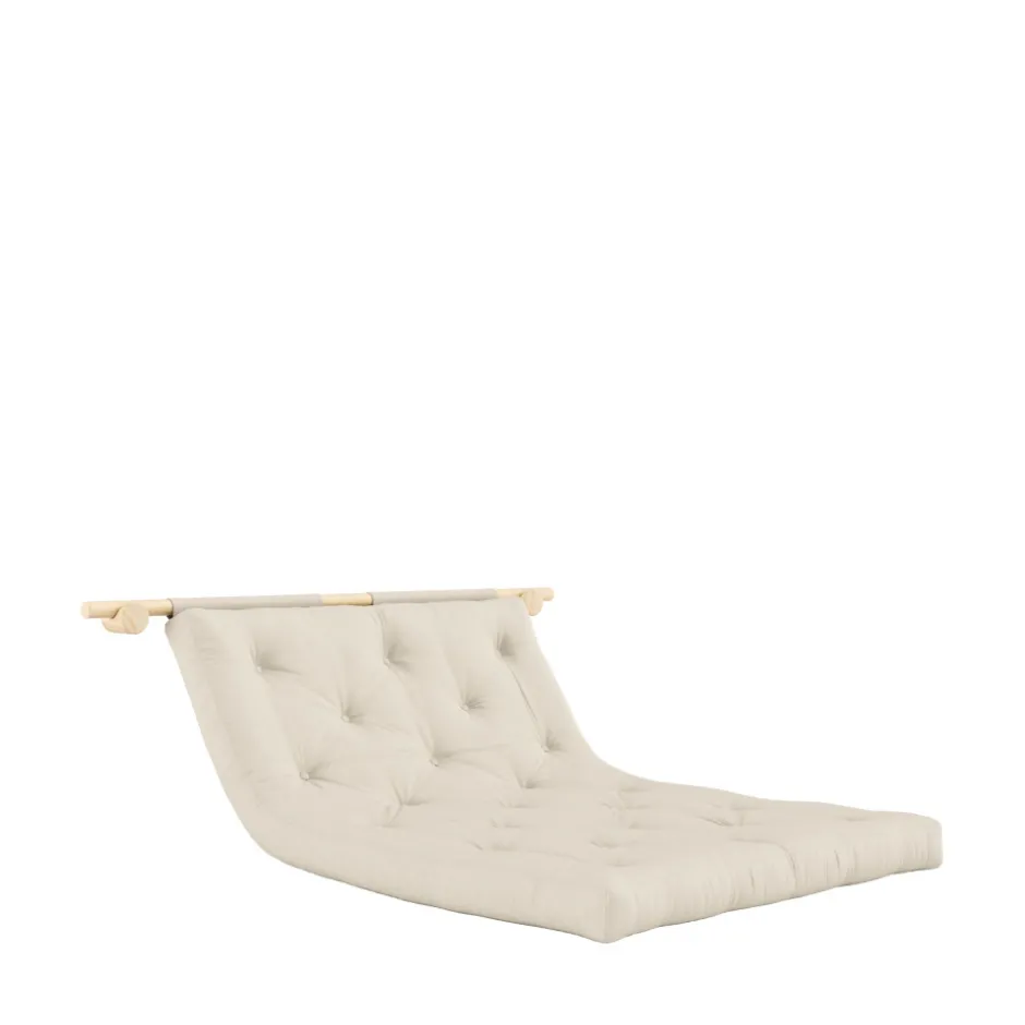 Sale Karup Design HOOKED Canapé convertible 2,5 places en tissu et bois avec accroches murales