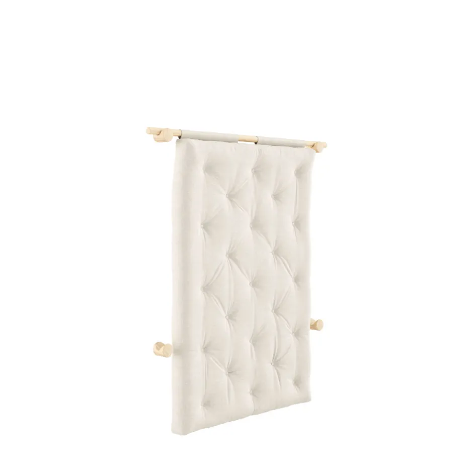 Clearance Karup Design HOOKED Canapé convertible 2,5 places en lin et bois avec accroches murales