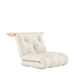 Discount Karup Design HOOKED Fauteuil convertible en lin et bois avec accroches murales