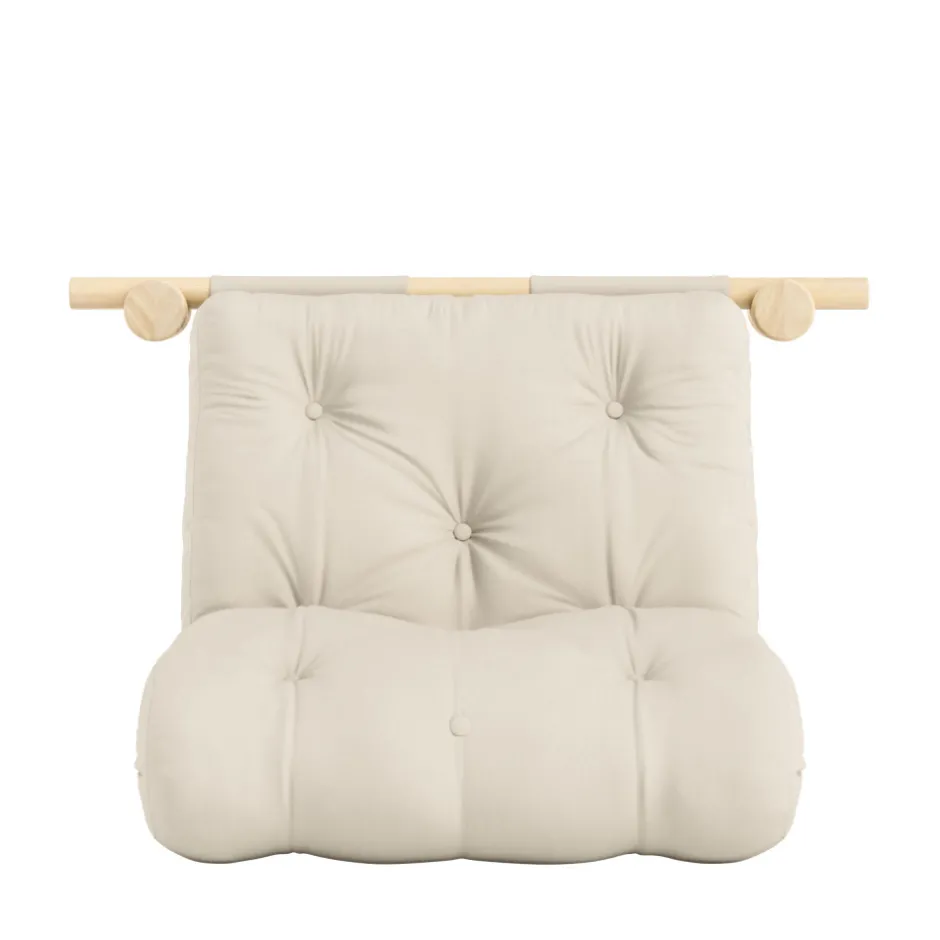 Discount Karup Design HOOKED Fauteuil convertible en tissu et bois avec accroches murales
