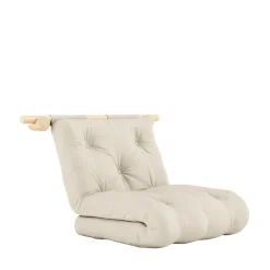 Discount Karup Design HOOKED Fauteuil convertible en tissu et bois avec accroches murales