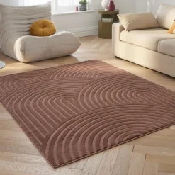 Hot Drawer JAGO Tapis texturé à motifs en arches