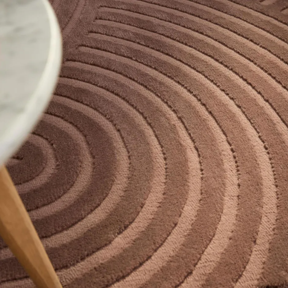 Hot Drawer JAGO Tapis texturé à motifs en arches