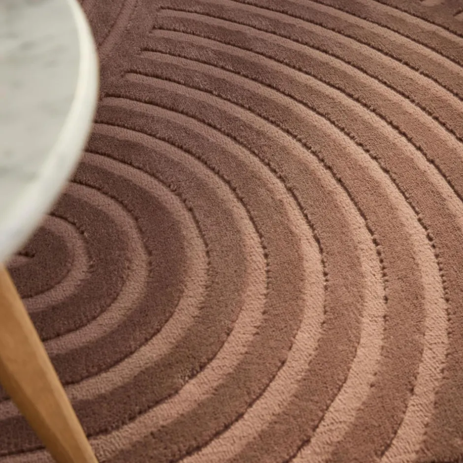 Hot Drawer JAGO Tapis texturé à motifs en arches